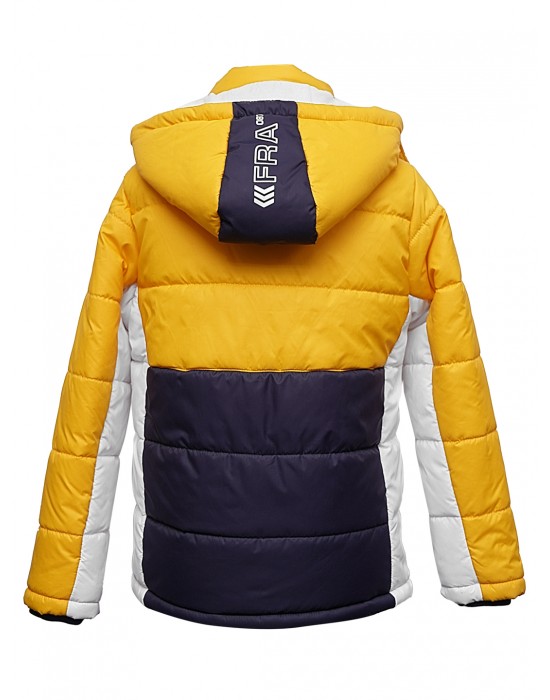 Boys Sporty  jacket bright yellow