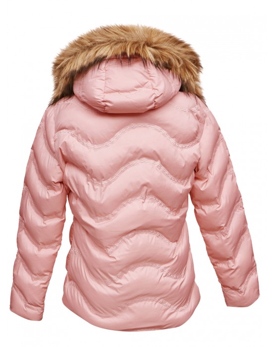Girls  Jacket quilted Design rose