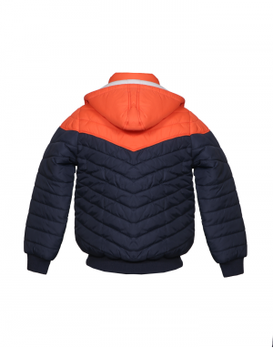 Baby Boy Jacket Red Quilted