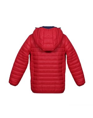 Baby Boy Jacket Red Basic Reversible