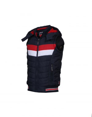 Boys Jacket Navy Sporty sl Quilted