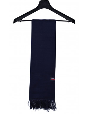 Acrylic Wool Muffler Plain Navy