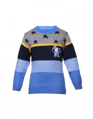 Baby Boy Sweater Sky blue Designer