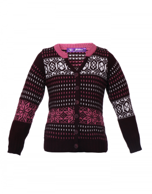 Baby Girl Sweater Purple Designer