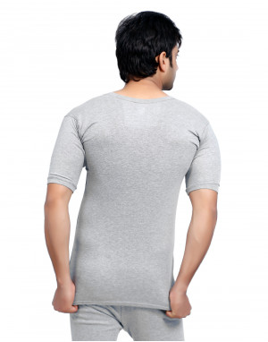 Men Spandex HS Themal Body warmers Grey with Lycra