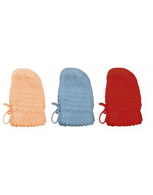 Toddlers Acrylic wool Mittens 3 Pairs