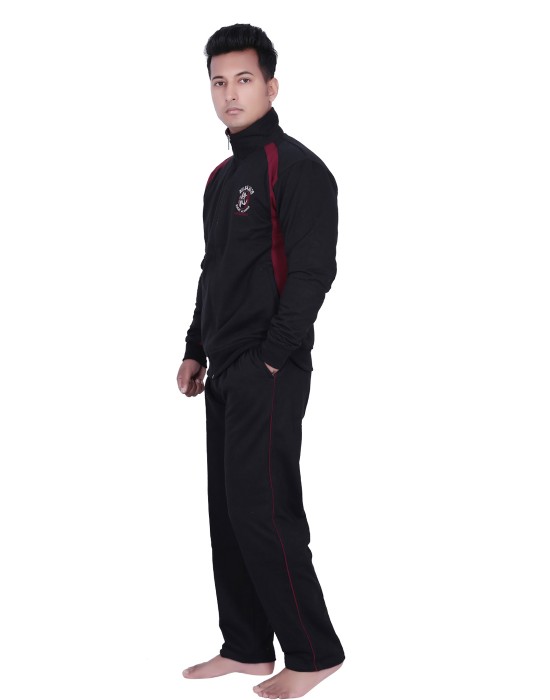 Mens Black Track Suit 