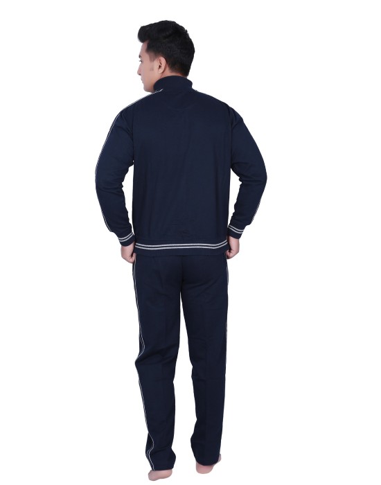 Mens Sporty Navy Track Suit 