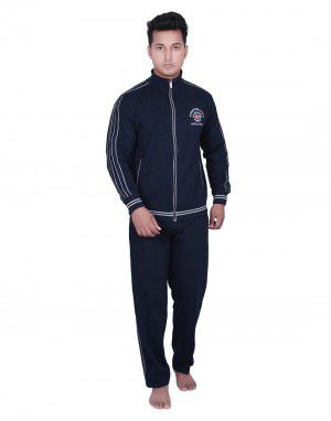 Mens Sporty Navy Track Suit 