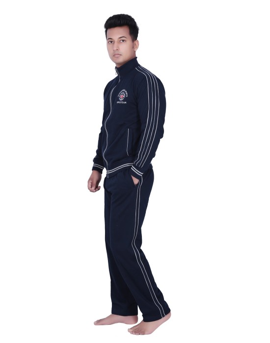 Mens Sporty Navy Track Suit 