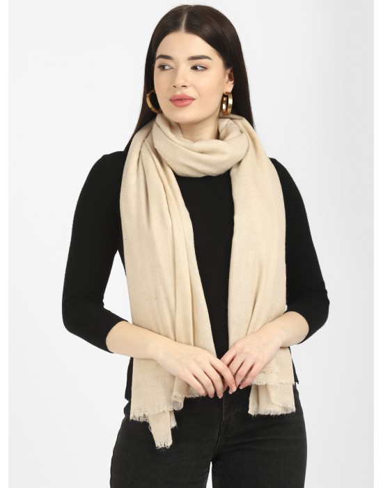 Women shawls Plain camel