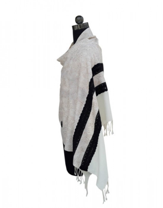 Purewool Cream Jal Stole